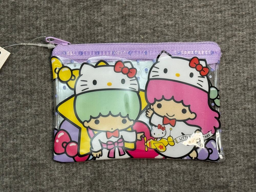 Hello Kitty 50th Anniversary Mini Pouch / Little Twin Stars/Sanrio Japan Limited